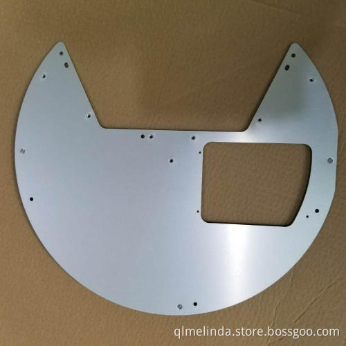 0.5mm Anodized Aluminum Sheet Metal Parts with Deburring